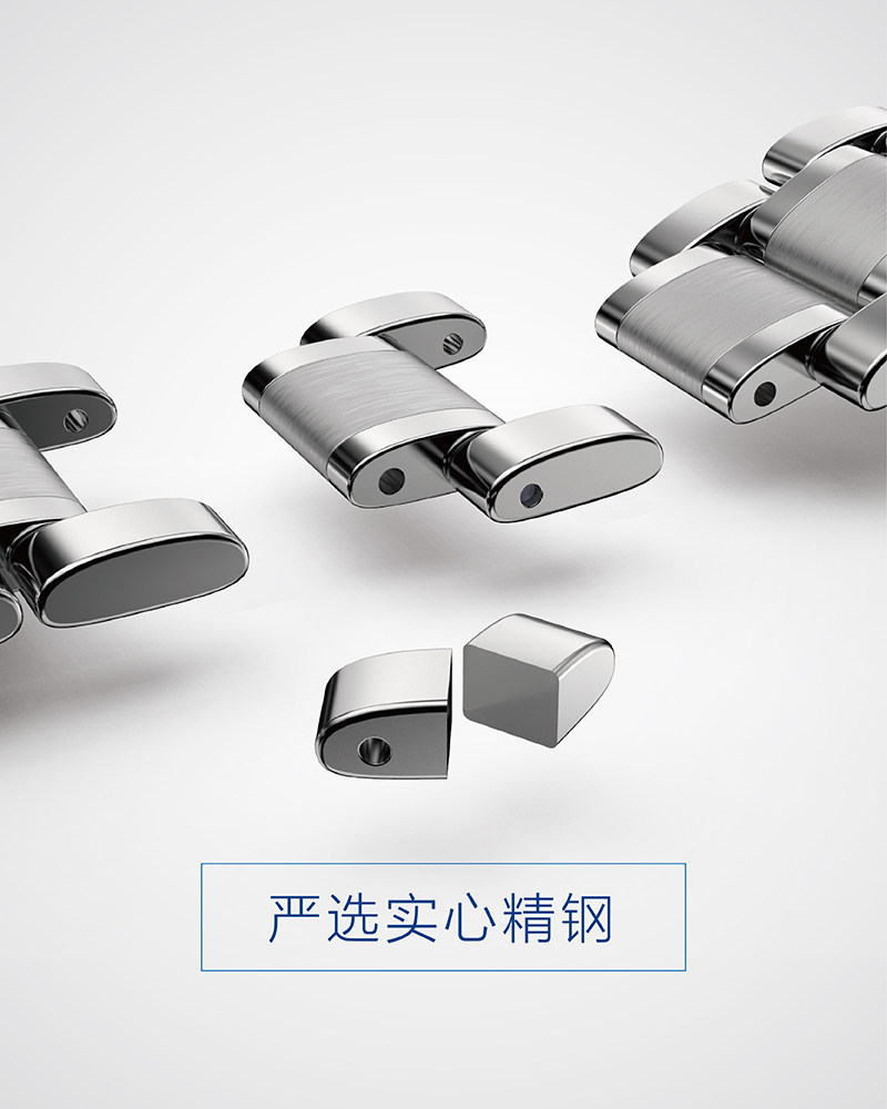 华为gt2钢带精钢表链手环荣耀表带 港喆福手表配件