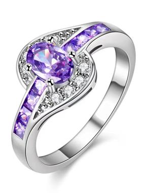 臻荣新款欧美手饰品女士红宝石