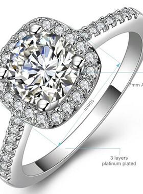 臻荣热卖首饰欧美时尚订婚戒指女