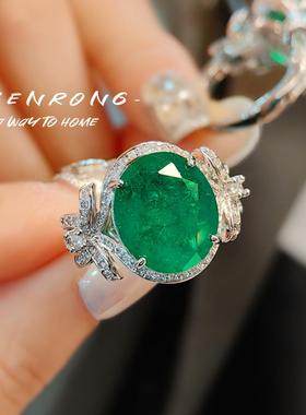 经典蝴蝶结设计鸽血红红刚玉戒指