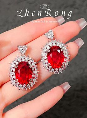 轻奢气质吊坠项链高级感镶嵌锆石