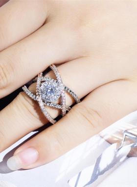 臻荣wish热卖新款镀玫瑰金分色