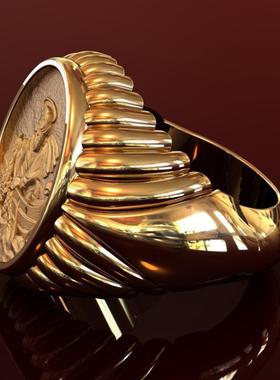 臻荣wish教宗利奥十三世渔人权戒