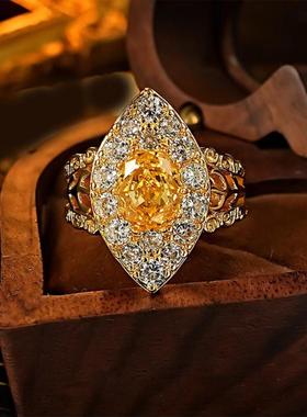 法式复古镀24k真金鸽血红刚玉