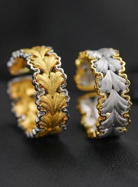 意大利布契家织纹雕金工艺金边