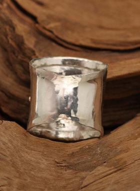 wish爆款复古雕花黄金色蜻蜓戒指