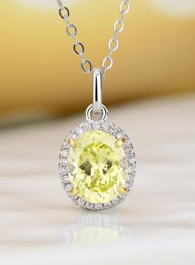 时尚椭圆鸽子蛋2克拉钻戒高碳钻