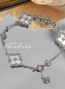 意大利复古宫廷风布拉提灰贝母