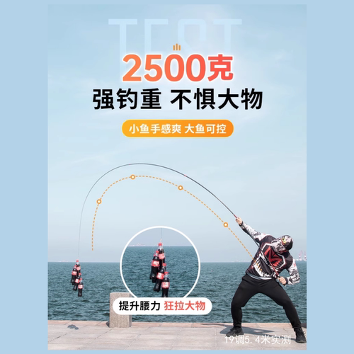 鱼竿手杆鲫鱼竿超轻超细超硬28调19综合碳素正品野钓溪流鱼杆手竿 - 图3