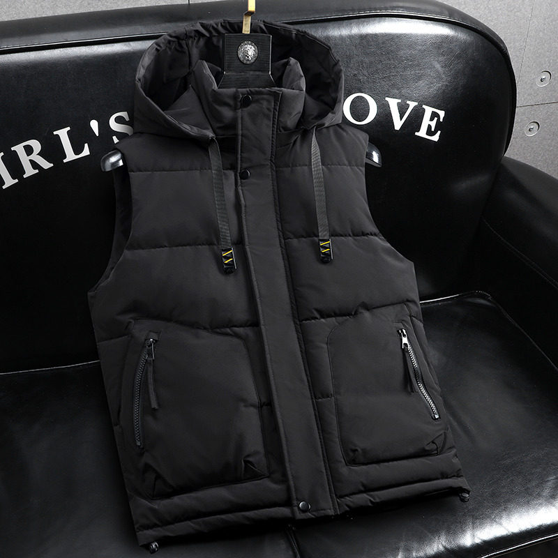 秋冬季连帽加厚保暖棉马甲男外穿学生背心男装休闲坎肩马夹外套潮,淘宝优惠券,粉丝福利购,淘宝优惠卷