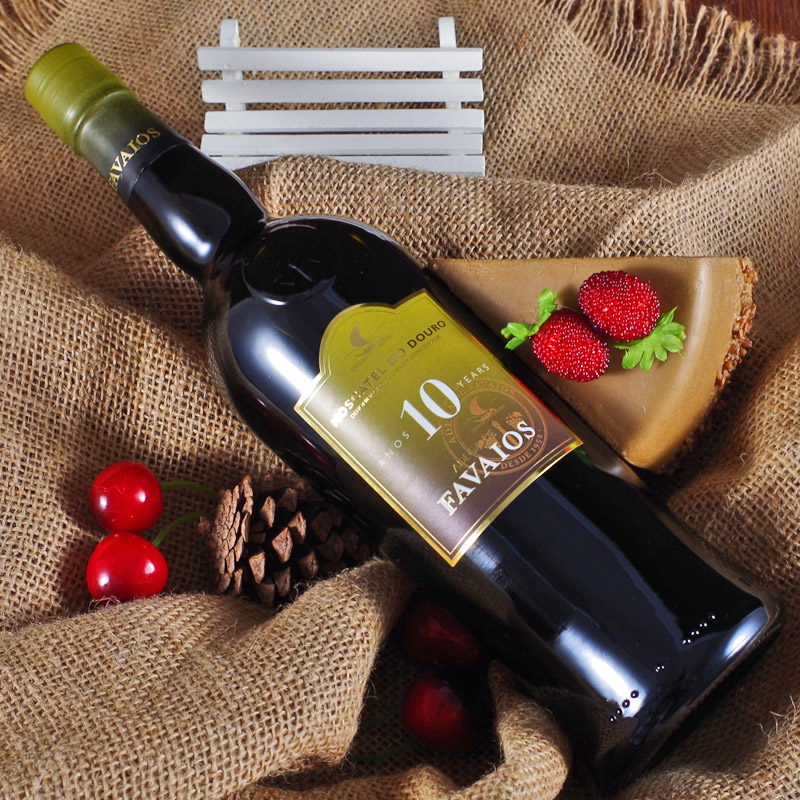 莫斯卡托10年份porto波特酒葡萄牙进口甜型葡萄酒礼盒晚安甜红酒-图0