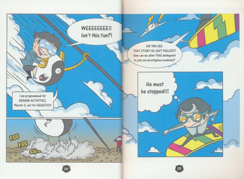 Superich 新加坡爆笑英语漫画 超有钱系列1-2 Johnny Lau 趣味英文漫画 英文课外读物 英文原版进口儿童图书