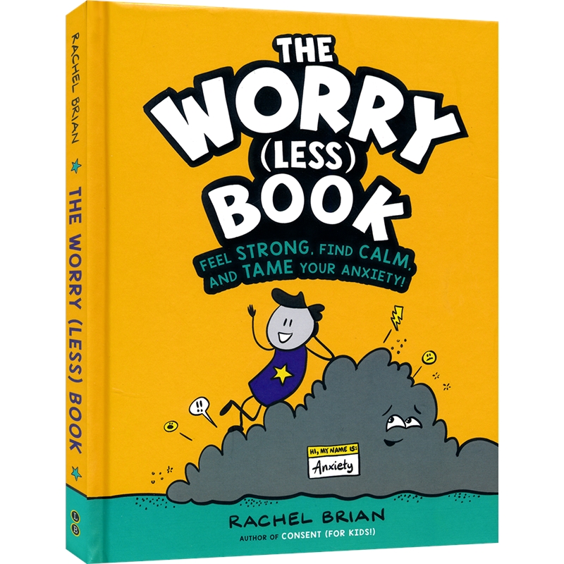 The Worry (Less) Book 烦恼（减轻）书：变得坚强、找到平静、征服你的焦虑！精装 英文原版进口儿童图书 - 图0