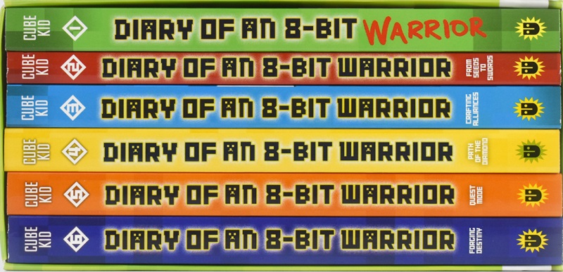 【自营】Diary of an 8-Bit Warrior 8位元战士日记 6册盒装 我的世界背景 桥梁书 友谊与冒险 全彩插图 青少年课外读物 英文原版 - 图3
