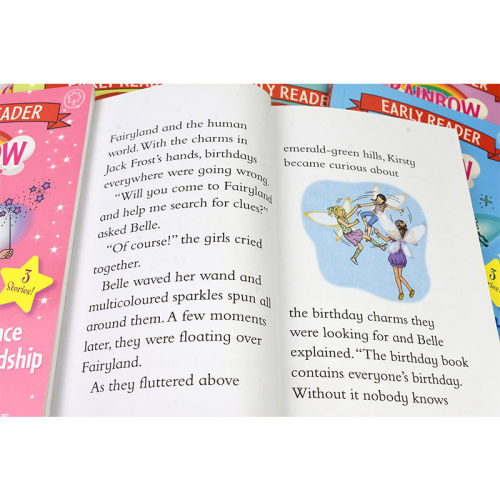 Early Reader Rainbow Magic 彩虹魔法仙子分级读物 Level 2  仙子主题 儿童英语桥梁书 英文原版进口图书 - 图2