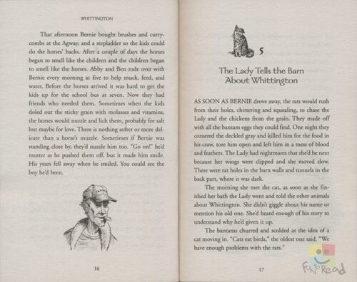 Whittington 惠灵顿传奇 英语章节书桥梁书 纽伯瑞文学银奖作品 辉丁顿传奇 儿童文学读物 青少年课外读物 英文原版进口图书 - 图3