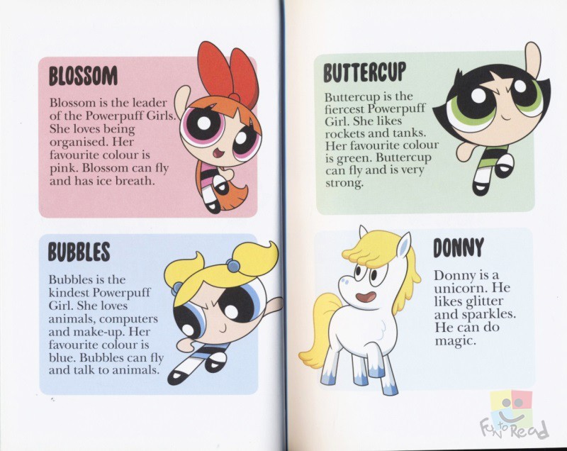 Bubbles's Unicorn Friend Book 1 (The Powerpuff Girls Early Reader) 泡泡的独角兽朋友 桥梁书 彩色插图 英文原版进口儿童图书 - 图1