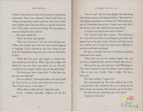 Whittington 惠灵顿传奇 英语章节书桥梁书 纽伯瑞文学银奖作品 辉丁顿传奇 儿童文学读物 青少年课外读物 英文原版进口图书 - 图1