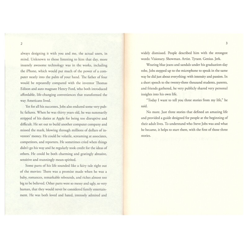 乔布斯传 Steve Jobs The Man Who Thought Different 思考与众不同的男人 全英文版商业人物传记 苹果教父 英文原版进口英语书籍