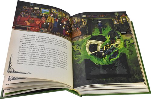哈利 · 波特与密室 Harry Potter and the Chamber of Secrets MinaLima 精装互动书 珍藏版章节小说 J.K. 罗琳 英文原版进口图书 - 图2