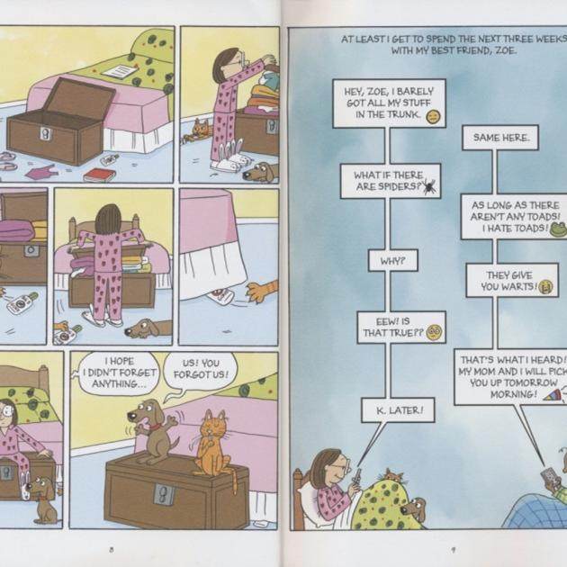 Nat Enough 不够自信的娜塔莉 自尊情感 成长漫画小说 青少年课外读物 纽约时报畅销书 9-12岁 英文原版进口儿童图书,淘宝优惠券,粉丝福利购,淘宝优惠卷