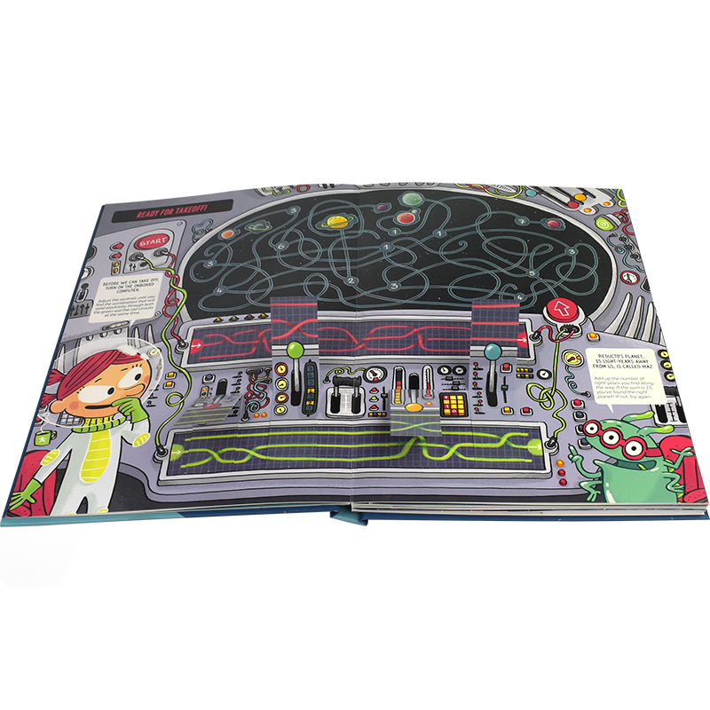 Super Mazes in Space 儿童益智立体3D迷宫书机关书 星际太空冒险主题 英语故事绘本 英国英文原版进口儿童图书 思维训练智力开发 - 图0