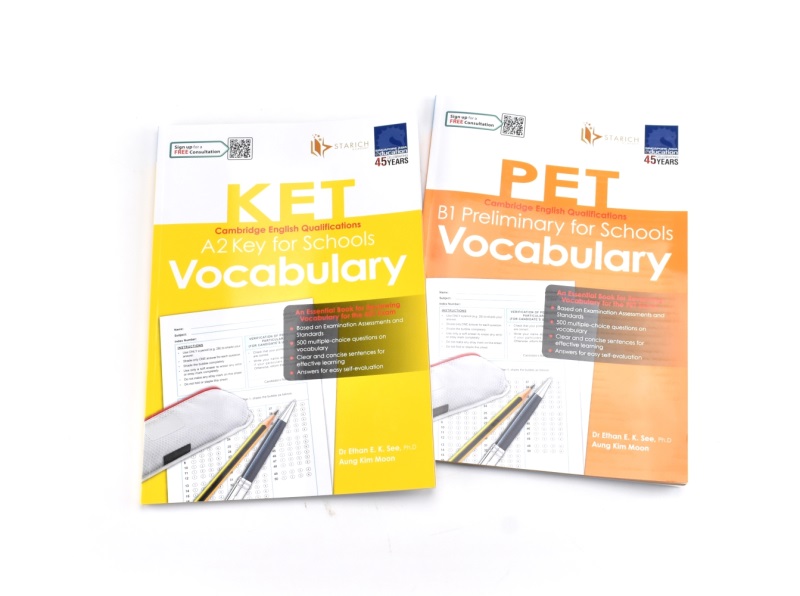 SAP Cambridge English Qualifications Vocabulary KET PET 剑桥英语KET/PET词汇练习 500个选择题 高效备考 英文原版进口 - 图2