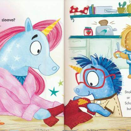 Welcome to Unicorn School - Have a magical first day 欢迎来到独角兽学校 故事绘本 缓解入学焦虑 英文原版进口图书