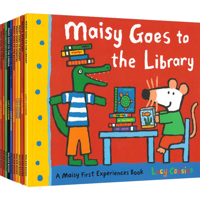 【自营】Maisy First Experiences小鼠波波生活初体验10册儿童英语故事绘本幼儿启蒙认知亲子读物英文原版进口图书-图0