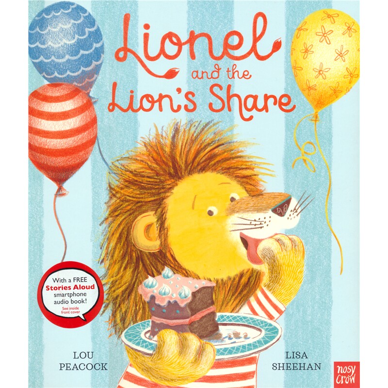 Lionel and the Lion's Share 小狮子与最大的一份 故事绘本 社交技能 情商管理 学会分享 英文原版进口图书