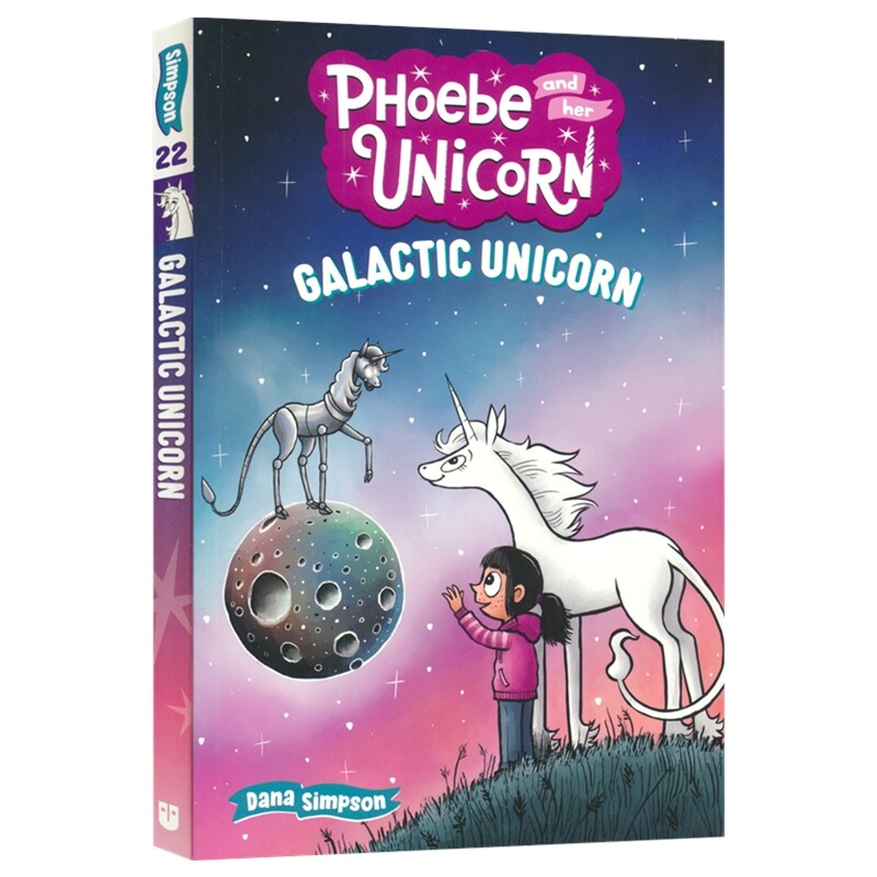 Phoebe and Her Unicorn 菲比和她的独角兽1-11 13-22 英文原版全彩漫画书 9-12岁儿童英语课外读物 友谊奇幻冒险主题