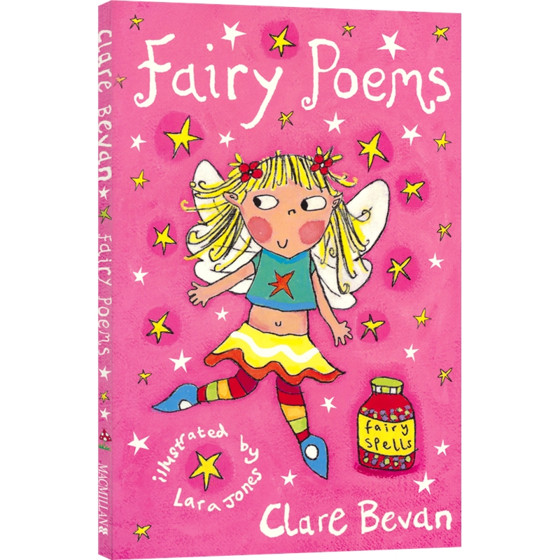 Fairy Poems精灵诗歌集睡前押韵短诗桥梁读物 Clare Bevan仙女精灵童话主题 44首仙女童话诗英文原版进口图书-图0