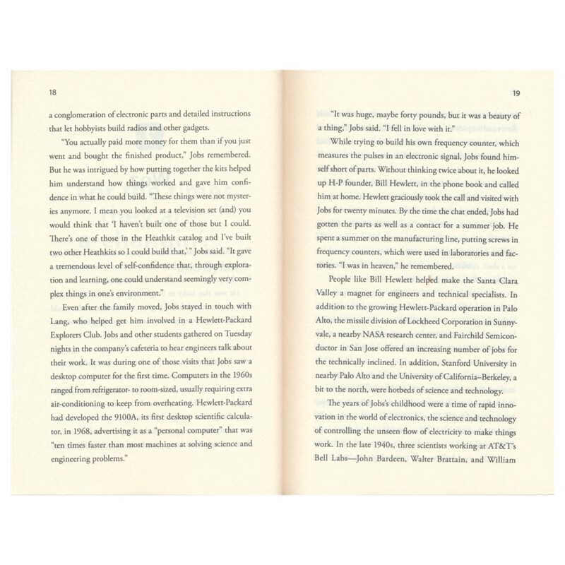 乔布斯传 Steve Jobs The Man Who Thought Different 思考与众不同的男人 全英文版商业人物传记 苹果教父 英文原版进口英语书籍