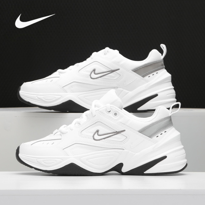 Nike/耐克M2K TEKNO 男女同款复古泡棉缓震耐磨运动鞋BQ3378-100 - 图0