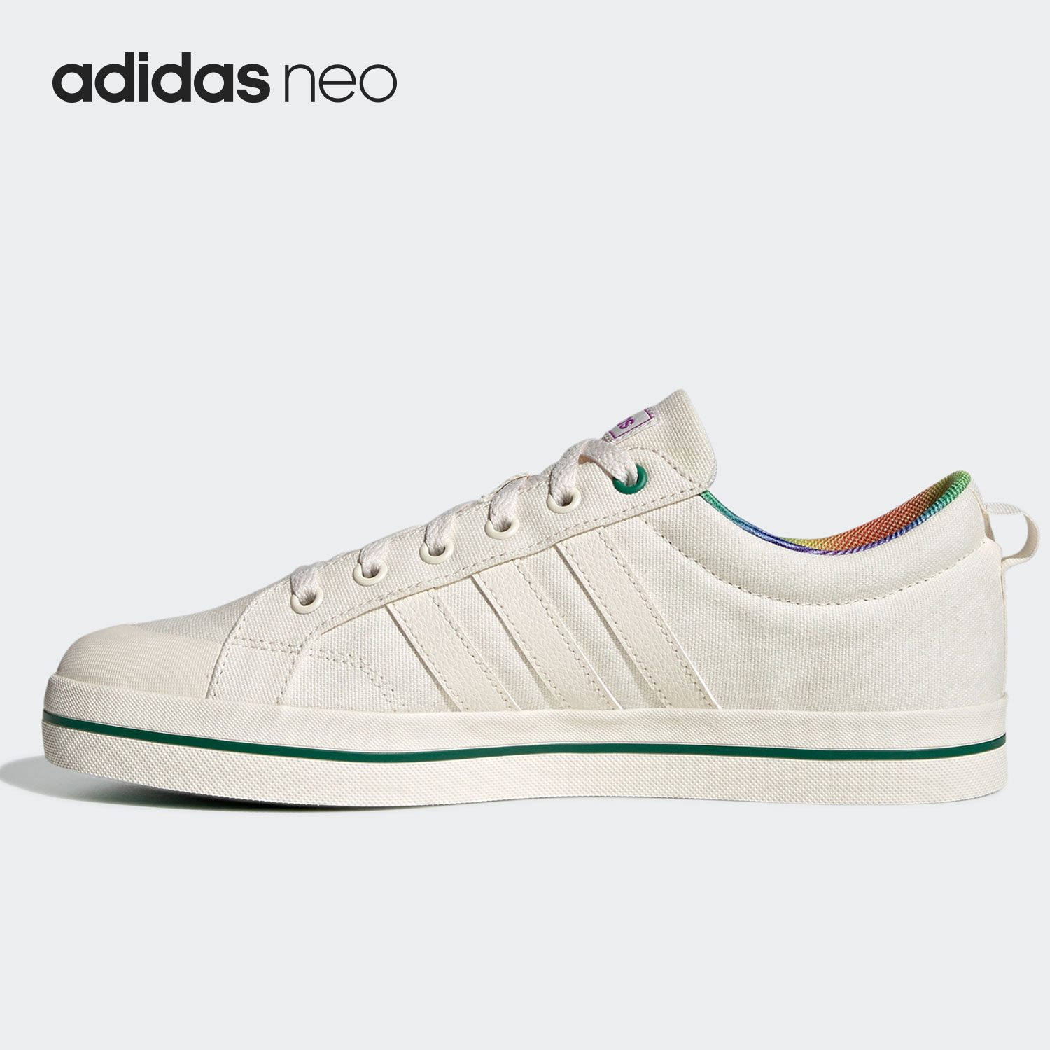 Adidas/阿迪达斯正品 NEO BRAVADA男女低帮帆布鞋板鞋 GZ0814-图1