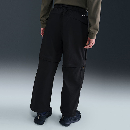 NIKE耐克男裤夏季黑色运动裤休闲透气宽松梭织束脚长裤HV0592-010 - 图0