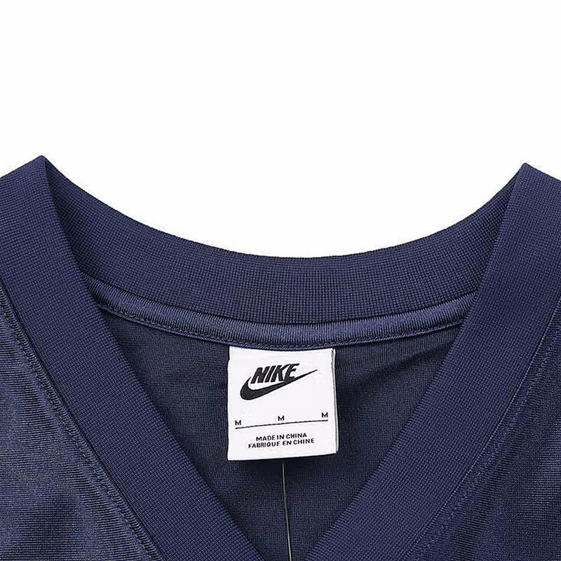 NIKE耐克女子复古风短袖球衣夏季宽松蕾丝印花运动T恤II1939-410 - 图1