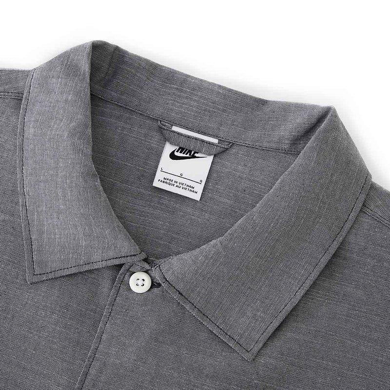 NIKE耐克男子长袖翻领衬衫秋新款宽松休闲刺绣复古外套HV0883-060,淘宝优惠券,粉丝福利购,淘宝优惠卷