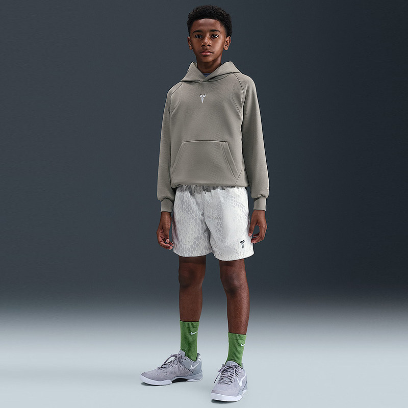 NIKE耐克科比大童防泼水轻便篮球短裤夏季男女童运动裤IB7082-100,淘宝优惠券,粉丝福利购,淘宝优惠卷