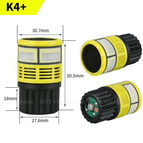 KTV无线话筒专业咪芯防啸叫动圈进口音头麦克风麦芯通用咪头包邮
