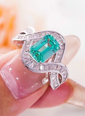 chinpin冰糖长方T戒指