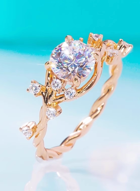 chinpin花开半夏戒指