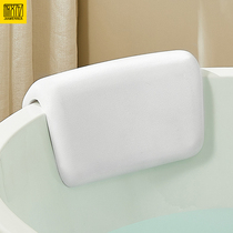 Free Punch Bathtub Pillow Bath neck soft and waterproof damp-proof bathtub Wood Backrest Hotel Cushions Non-slip Pillows