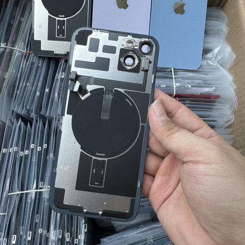 适用于苹果14原装后盖玻璃iPhone14puls拆机后玻璃总成14原拆中框 - 图2
