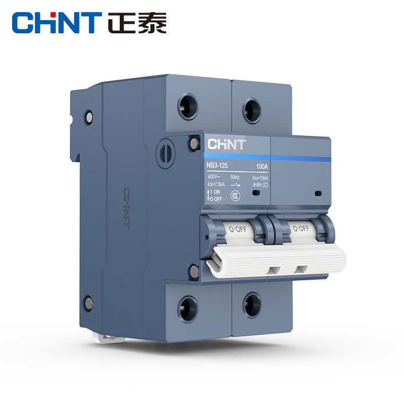 正泰空气开关NB3-125空开官网旗舰店家用短路保护63a80a100a125A - 图1