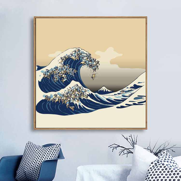 浮世绘装饰画
