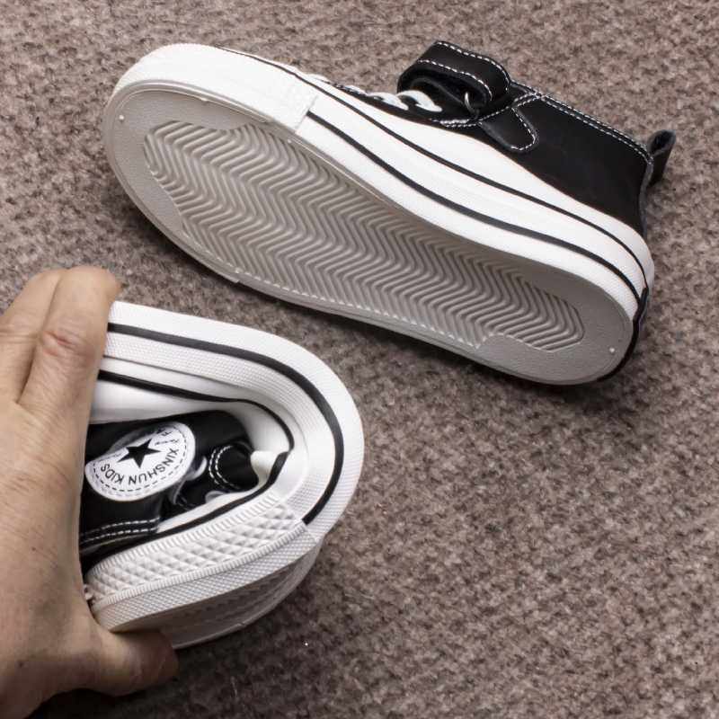 断码特价捡漏囤货儿童高帮帆布鞋超纤皮面板鞋2275男女童魔术贴,淘宝优惠券,粉丝福利购,淘宝优惠卷