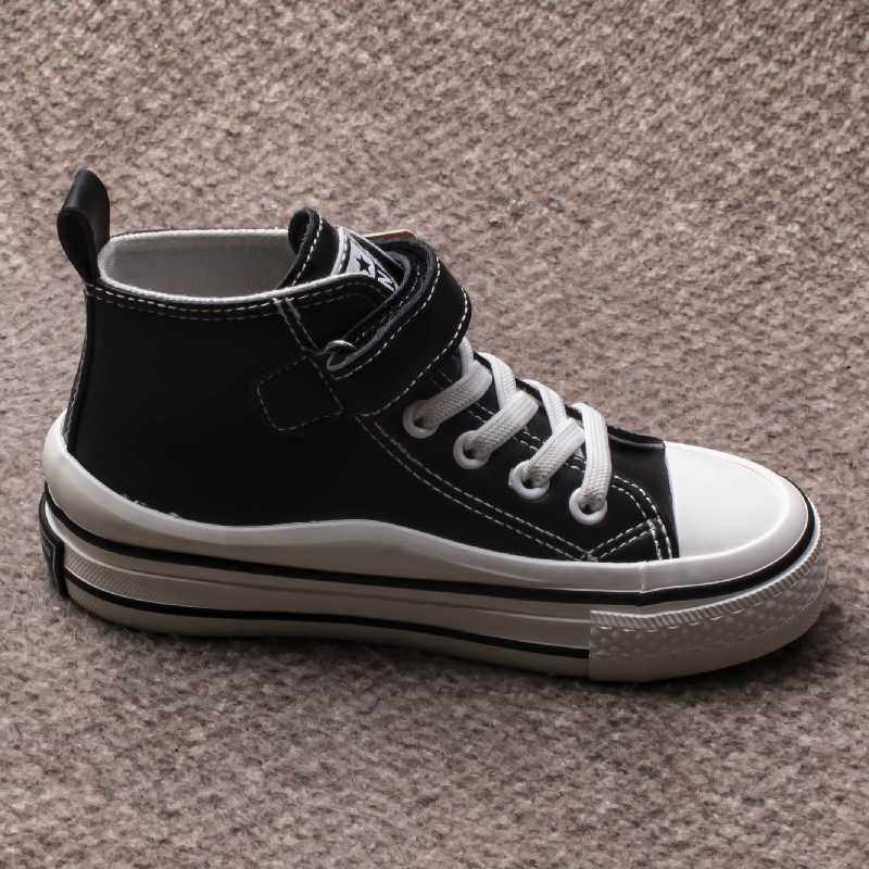 断码特价捡漏囤货儿童高帮帆布鞋超纤皮面板鞋2275男女童魔术贴,淘宝优惠券,粉丝福利购,淘宝优惠卷