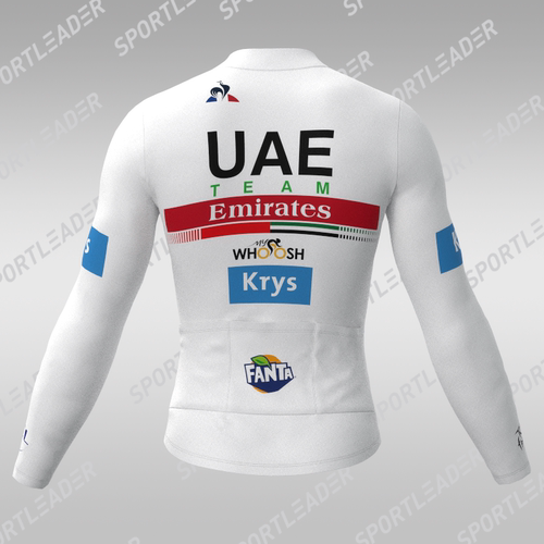 2023新款环法长短袖骑行服连体自行车环法UAE阿联酋航空车队定制 - 图2
