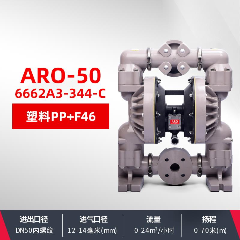 新款英格索兰ARO气动隔膜泵铝合金不锈钢塑料耐腐蚀酸碱性矿包邮